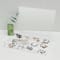 6 Pack: 13.6" Clear 12-Compartment Divided Tray with Lid by Bead Landing™
